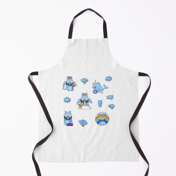 Item preview, Golang Gopher Ghost And Kubernetes Set designed and sold by AmericanCustom.