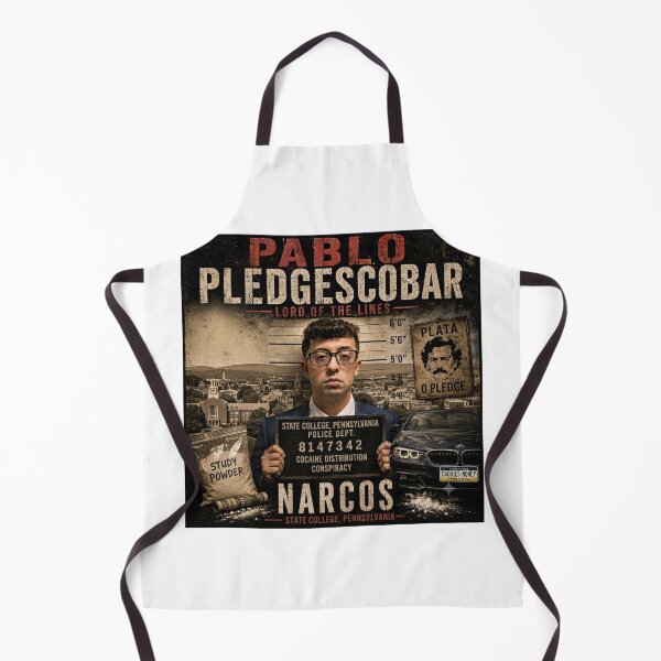 Item preview, Pablo Pledgescobar College Frat Humor Parody Poster Penn State designed and sold by HAPPY'S-TEE-MART.