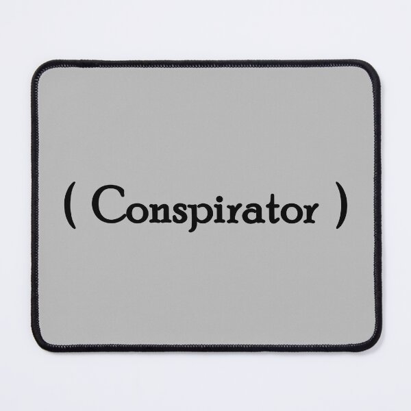Item preview, Iconic Label - "Conspirator" Black Lettering designed and sold by cousinbessie.