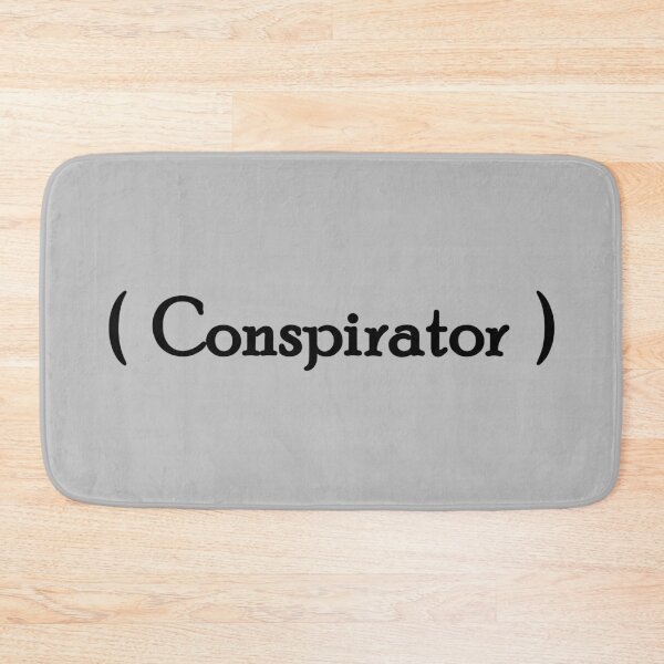 Item preview, Iconic Label - "Conspirator" Black Lettering designed and sold by cousinbessie.