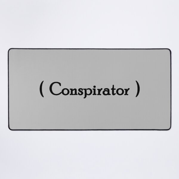 Item preview, Iconic Label - "Conspirator" Black Lettering designed and sold by cousinbessie.