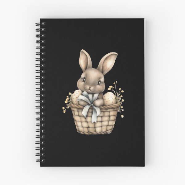 Item preview, Cute Bunny in Basket designed and sold by sreabby.