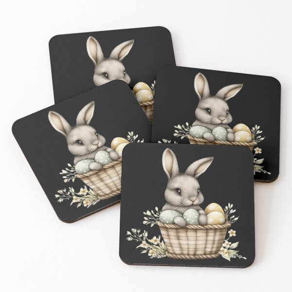 Item preview, Rabbit with Decorative Eggs designed and sold by sreabby.