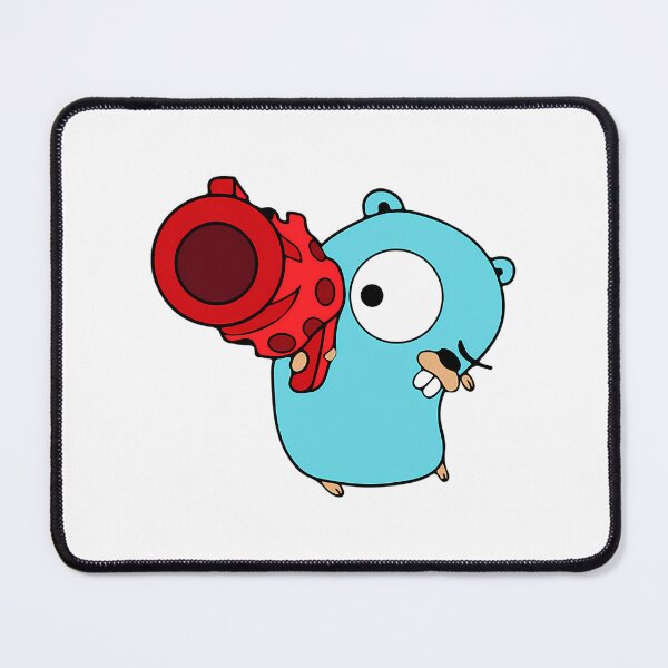 Item preview, Golang Gopher Go Shoot designed and sold by AmericanCustom.