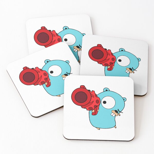 Item preview, Golang Gopher Go Shoot designed and sold by AmericanCustom.