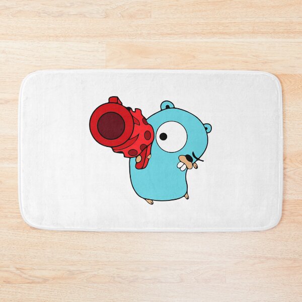 Item preview, Golang Gopher Go Shoot designed and sold by AmericanCustom.