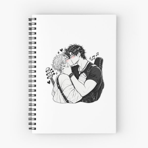Item preview, Music Love — Kawaii Boys in Love designed and sold by sugargoataku.