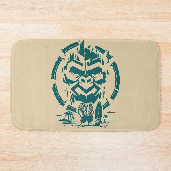 Item preview, Hawaiian Surf Gorilla - Tropical Beach Surfing Streetwear designed and sold by JonelCrafts.