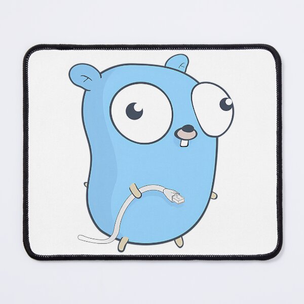 Item preview, Golang Gopher Logo Network Side designed and sold by AmericanCustom.