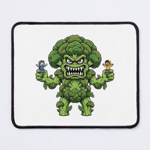 Item preview, BroccoCong - Giant Broccoli Monster Holding Humans  designed and sold by Csaba1983.