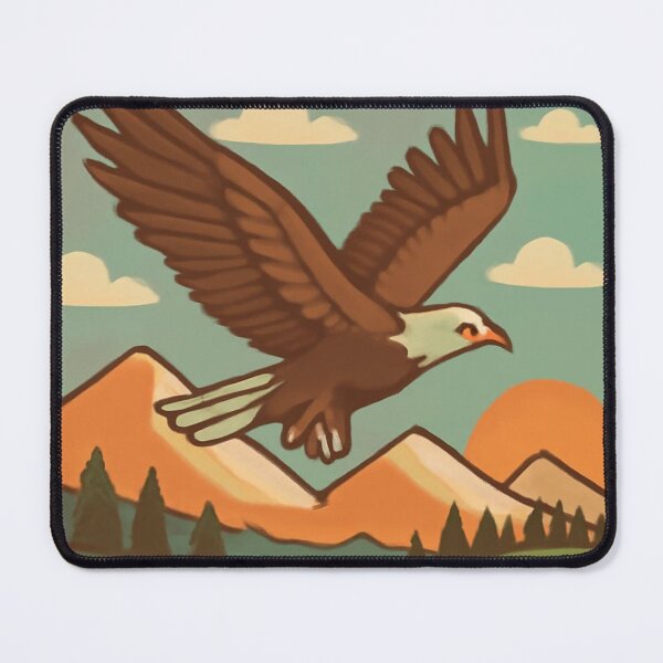 Item preview, Vintage Retro Mountain Spirit Eagle Wilderness Nature Landscape designed and sold by CuomoSalF.