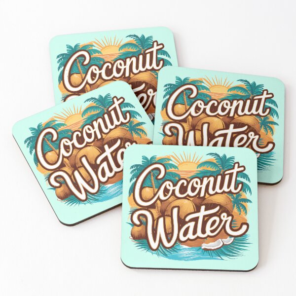 Item preview, Refreshing Coconut Water Vibes designed and sold by FEBRICAST.