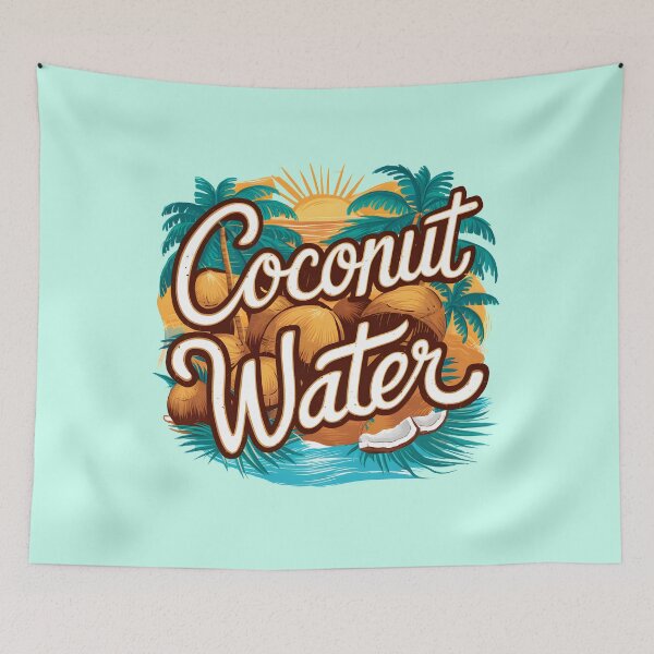 Item preview, Refreshing Coconut Water Vibes designed and sold by FEBRICAST.
