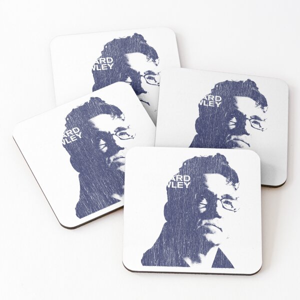 Item preview, Dark Blue Profile Portrait White Typography designed and sold by Norhuu.