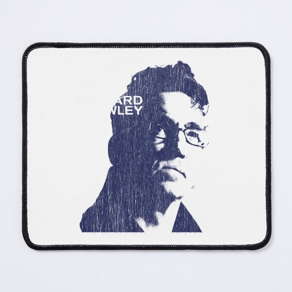 Item preview, Dark Blue Profile Portrait White Typography designed and sold by Norhuu.
