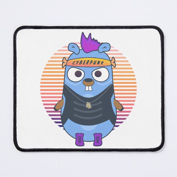 Item preview, Golang Gopher Punk Style designed and sold by AmericanCustom.