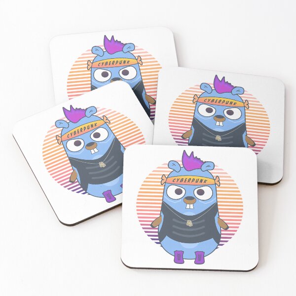 Aperçu de l'œuvre Style Gopher Punk de Golang créée et vendue par AmericanCustom.