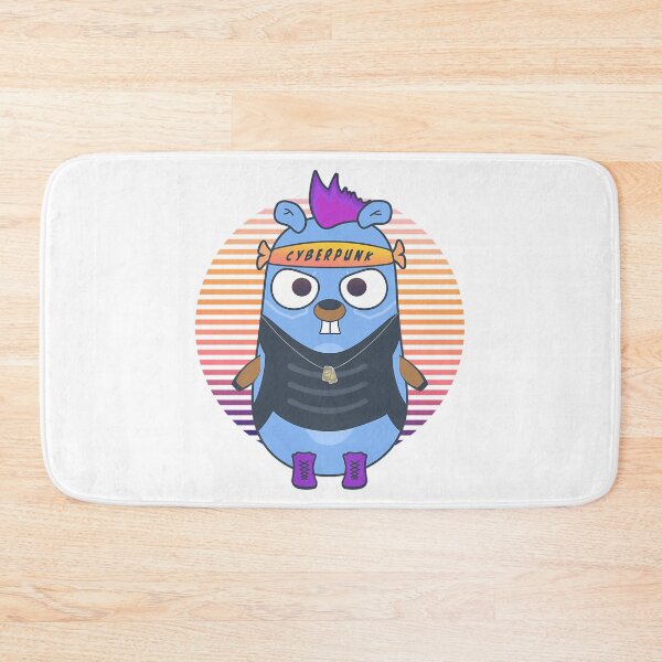 Item preview, Golang Gopher Punk Style designed and sold by AmericanCustom.