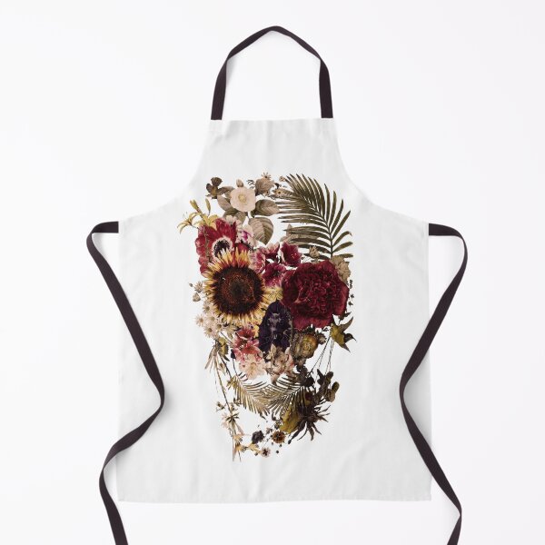 Item preview, Vintage Botanical Skull and Floral Vanitas Art designed and sold by Shopeon Designs.
