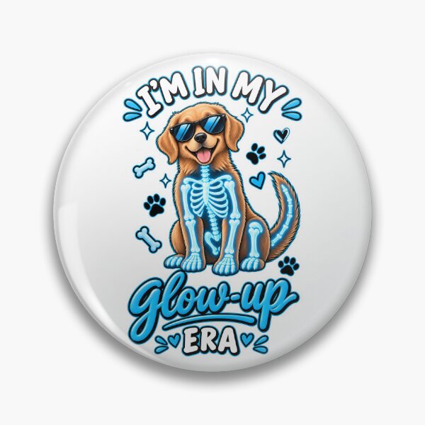 Item preview, I’m in My Glow-Up Era – Funny X-Ray Dog Radiology Design designed and sold by Bettybee00.
