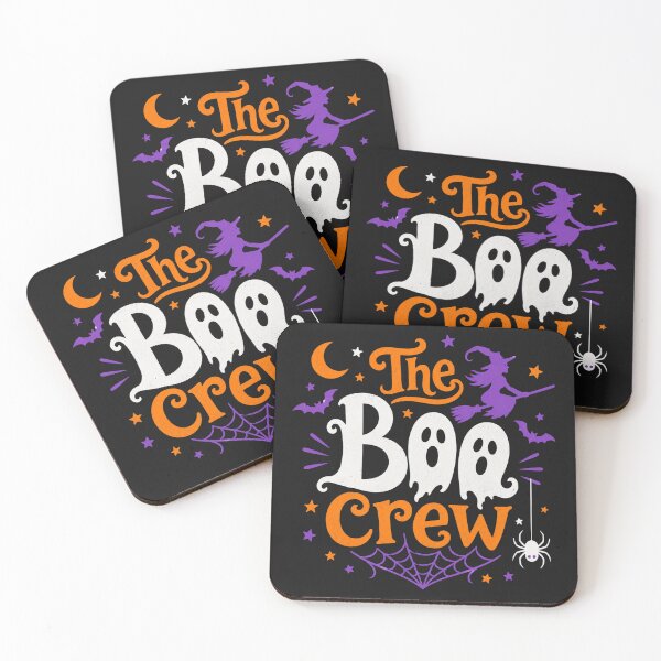 Item preview, The Boo Crew Halloween Ghost designed and sold by JamieWeinhauer.