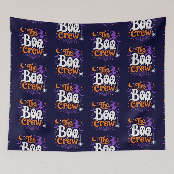 Item preview, The Boo Crew Halloween Ghost designed and sold by JamieWeinhauer.