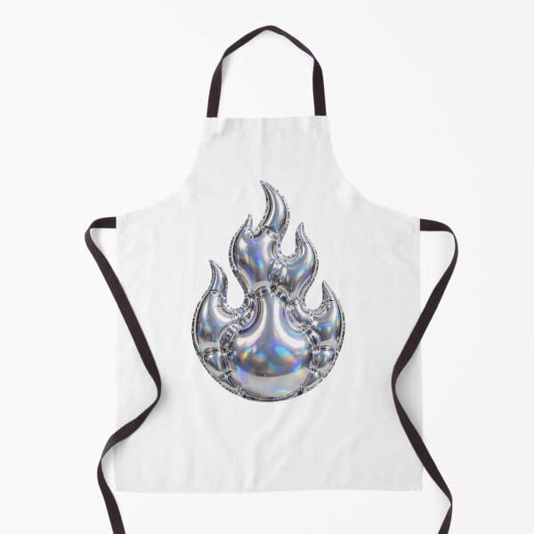 Item preview, Puffy Chrome Balloon Flame designed and sold by Teeny Quities.