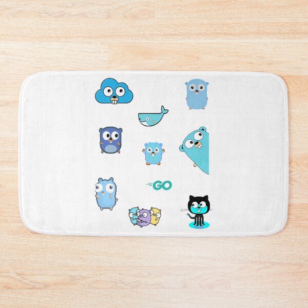 Item preview, Golang Gopher Sticker Pack Variety Pack designed and sold by AmericanCustom.