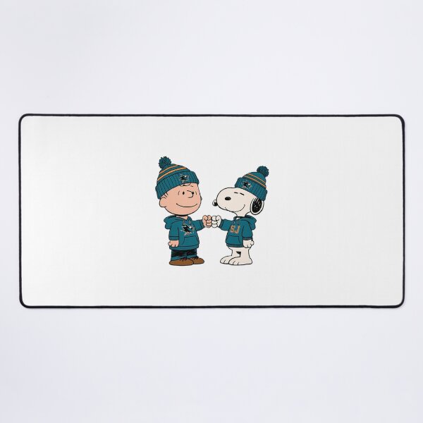 Item preview, Cute Sharks Charlie Brown Snoopy Bump Fists Tee For Fans | Perfect Gift For You And Friends designed and sold by Evermore20.