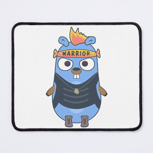 Item preview, Golang Gopher Warrior Style designed and sold by AmericanCustom.