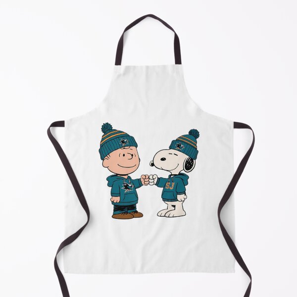 Item preview, Cute Sharks Charlie Brown Snoopy Bump Fists Tee For Fans | Perfect Gift For You And Friends designed and sold by Evermore20.