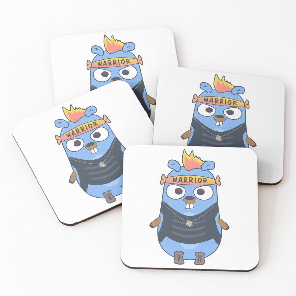 Item preview, Golang Gopher Warrior Style designed and sold by AmericanCustom.