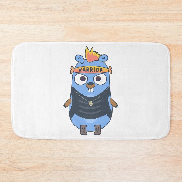 Artikelvorschau, Golang Gopher Warrior Style entworfen und verkauft von AmericanCustom.