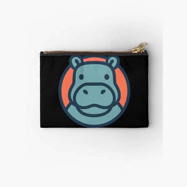 Item preview, Cute Hippo Retro Vintage Face Graphic Art designed and sold by CuomoSalF.