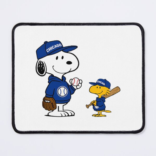 Item preview, Chicago Cubs Snoopy Woodstock Baseball Style M | Limited Edition designed and sold by Evermore20.