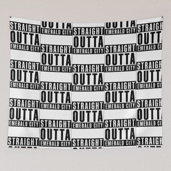 Item preview, Straight Outta The Emerald City - Wicked designed and sold by MitchOConnelll.