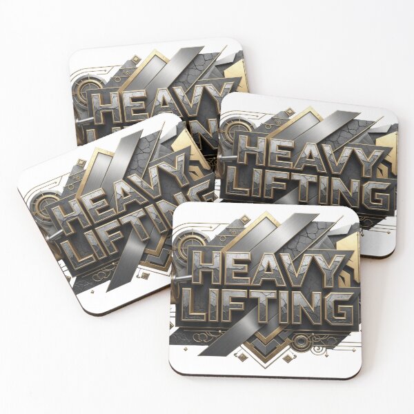Item preview, Crisp Orange HEAVY LIFTING designed and sold by dazzlemakers.