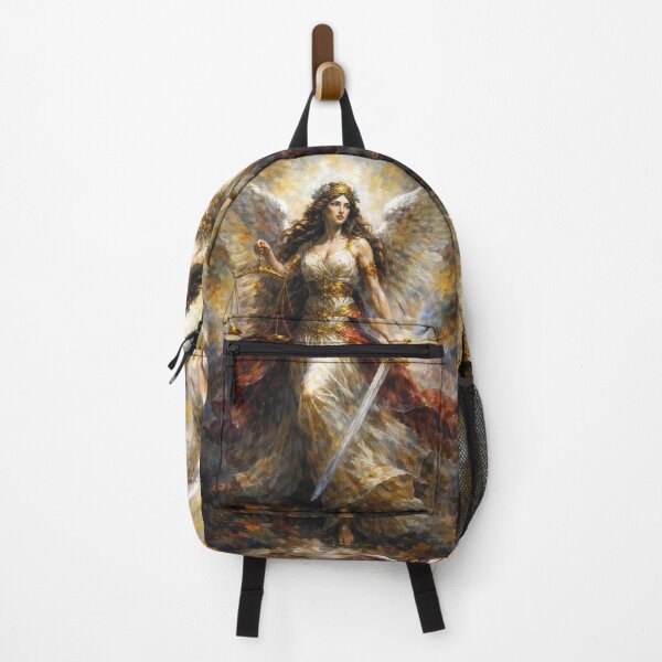 Item preview, Nemesis – The Greek Goddess of Justice Painting designed and sold by GalleryKauffeld.