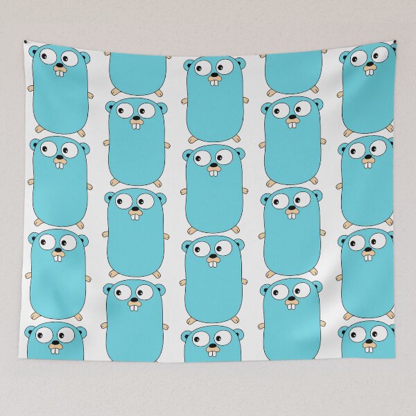 Item preview, Golang Gopher designed and sold by AmericanCustom.