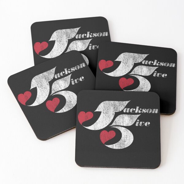 Item preview, Number Five Script Red Hearts designed and sold by styleloft69.