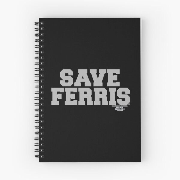 Item preview, Ferris Bueller'S Day Off Save Ferris Gray Collegiate Style designed and sold by MESCLOTHIING.