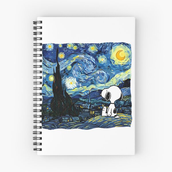 Item preview, Snoopy Starry Night Village | ⭐⭐⭐⭐⭐ designed and sold by devjill.
