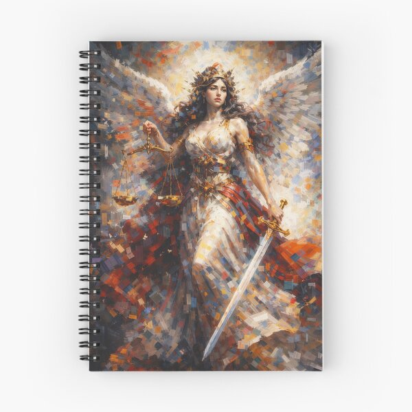 Item preview, Nemesis – The Greek Goddess of Justice Painting designed and sold by GalleryKauffeld.