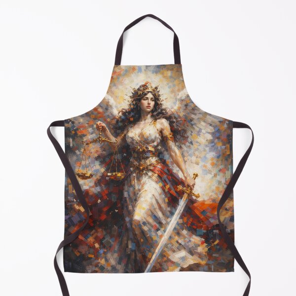Item preview, Nemesis – The Greek Goddess of Justice Painting designed and sold by GalleryKauffeld.