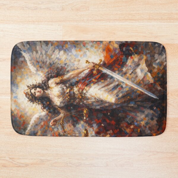 Item preview, Nemesis – The Greek Goddess of Justice Painting designed and sold by GalleryKauffeld.