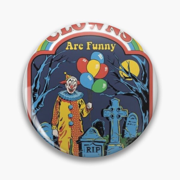 Item preview, Clowns Are Funny – Retro Graveyard Bedtime Stories Parody designed and sold by WATEKE.