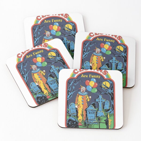 Item preview, Clowns Are Funny – Retro Graveyard Bedtime Stories Parody designed and sold by WATEKE.