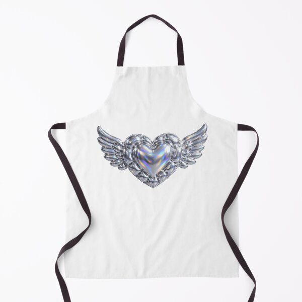 Item preview, Puffy Chrome Balloon Winged Heart designed and sold by Teeny Quities.