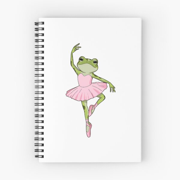 Item preview, Graceful Ballerina Frog In Pink Tutu  Cute Dance Animal Art designed and sold by Pricityy.