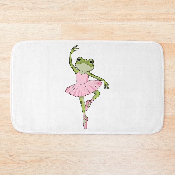 Item preview, Graceful Ballerina Frog In Pink Tutu  Cute Dance Animal Art designed and sold by Pricityy.
